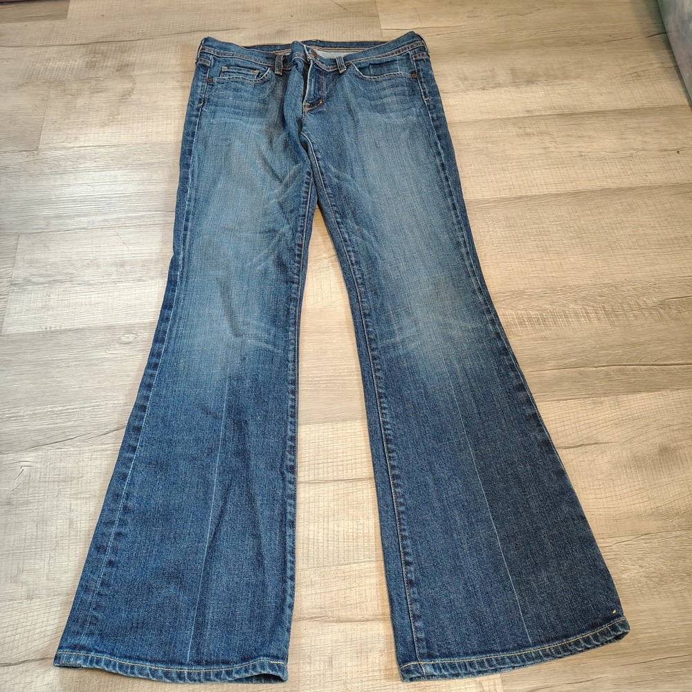 Citizens of Humanity Amber Low Waist Flare Jeans Blue Size 32 002-001